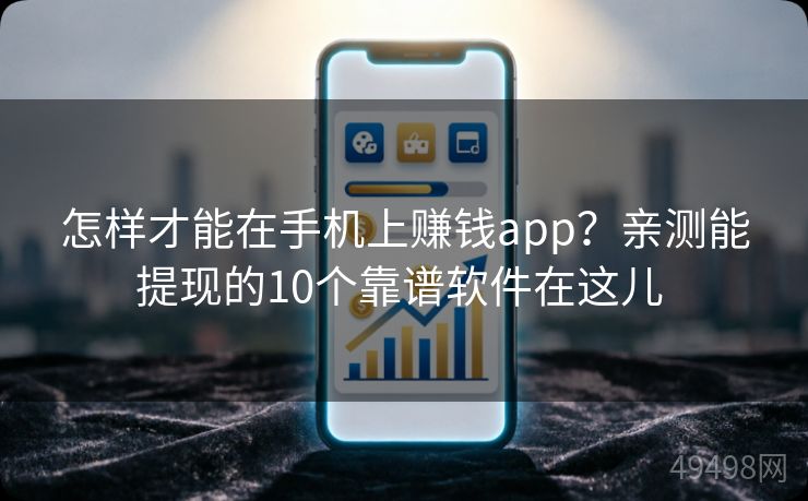 怎样才能在手机上赚钱app?亲测能提现的10个靠谱软件在这儿 怎样才能在手机上赚钱app?亲测能提现的10个靠谱软件在这儿