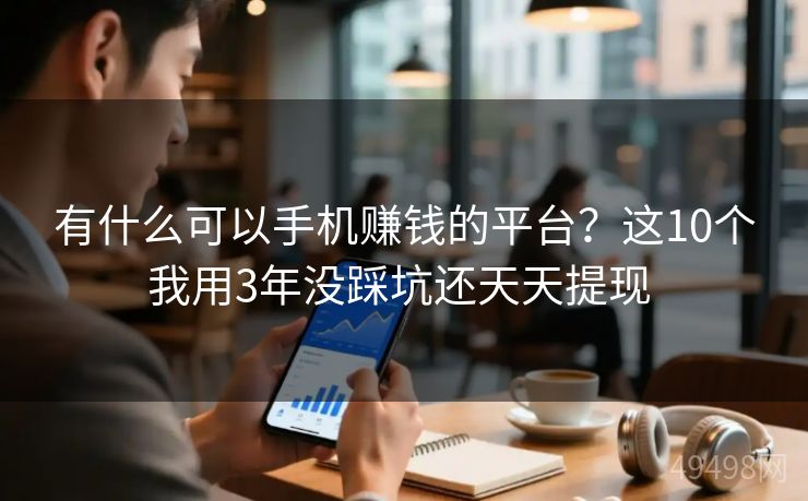 有什么可以手机赚钱的平台?这10个我用3年没踩坑还天天提现 有什么可以手机赚钱的平台?这10个我用3年没踩坑还天天提现