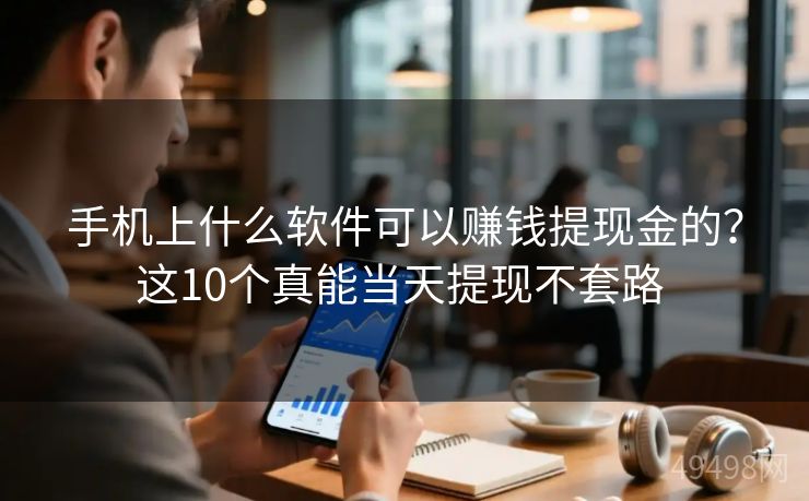 手机上什么软件可以赚钱提现金的？这10个真能当天提现不套路 