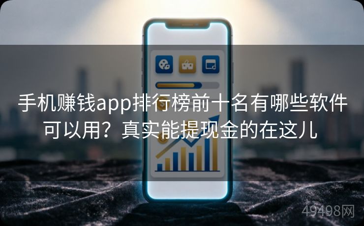 手机赚钱app排行榜前十名有哪些软件可以用？真实能提现金的在这儿 