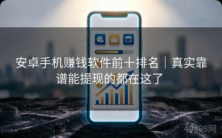 安卓手机赚钱软件前十排名｜真实靠谱能提现的都在这了 