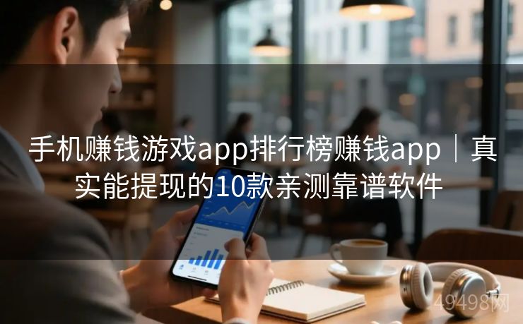 手机赚钱游戏app排行榜赚钱app｜真实能提现的10款亲测靠谱软件 