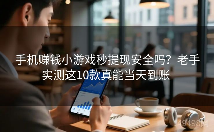 手机赚钱小游戏秒提现安全吗？老手实测这10款真能当天到账 