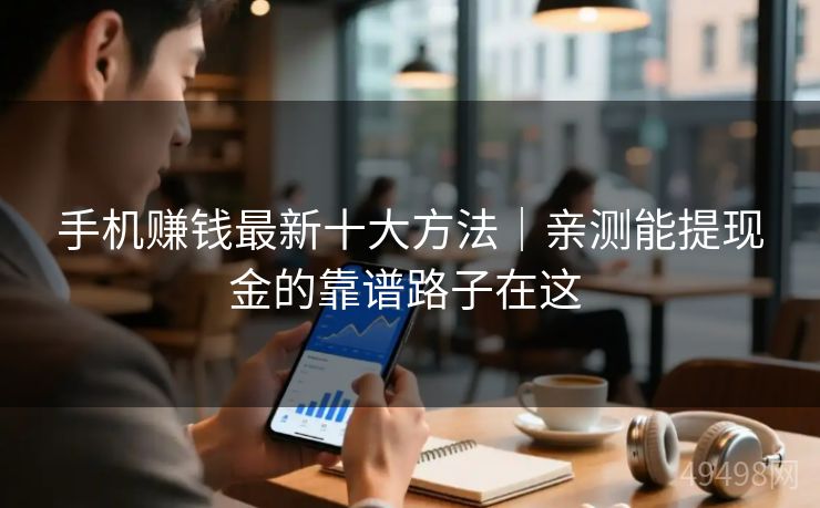 手机赚钱最新十大方法｜亲测能提现金的靠谱路子在这 