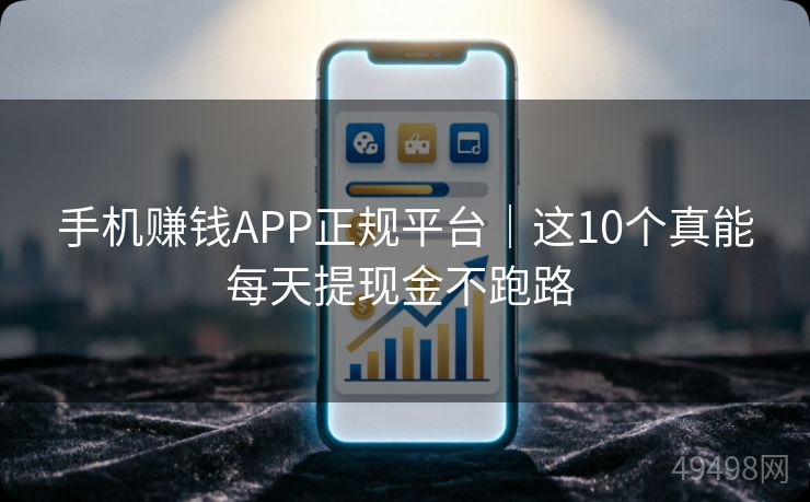 手机赚钱APP正规平台｜这10个真能每天提现金不跑路 